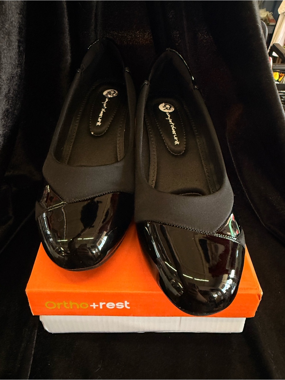 Ortho + Rest Women's Black Pumps - Size 8